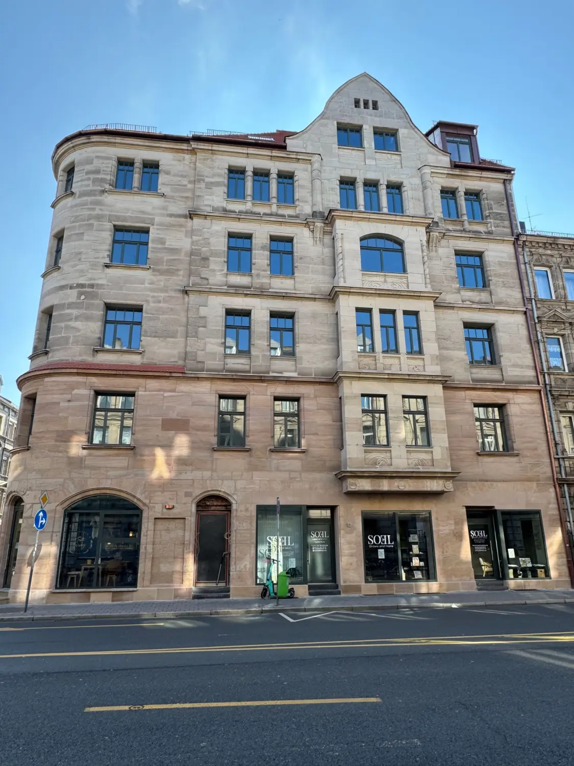 Gebäude von Engelhaus fuerth