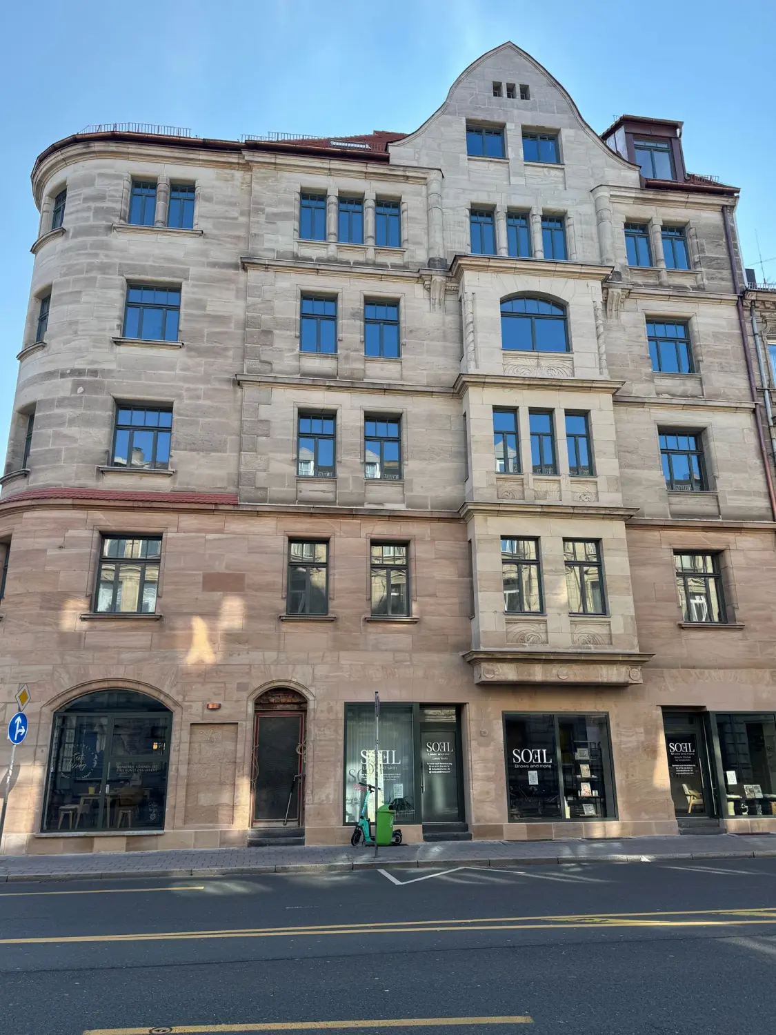 Gebäude von Engelhaus fuerth
