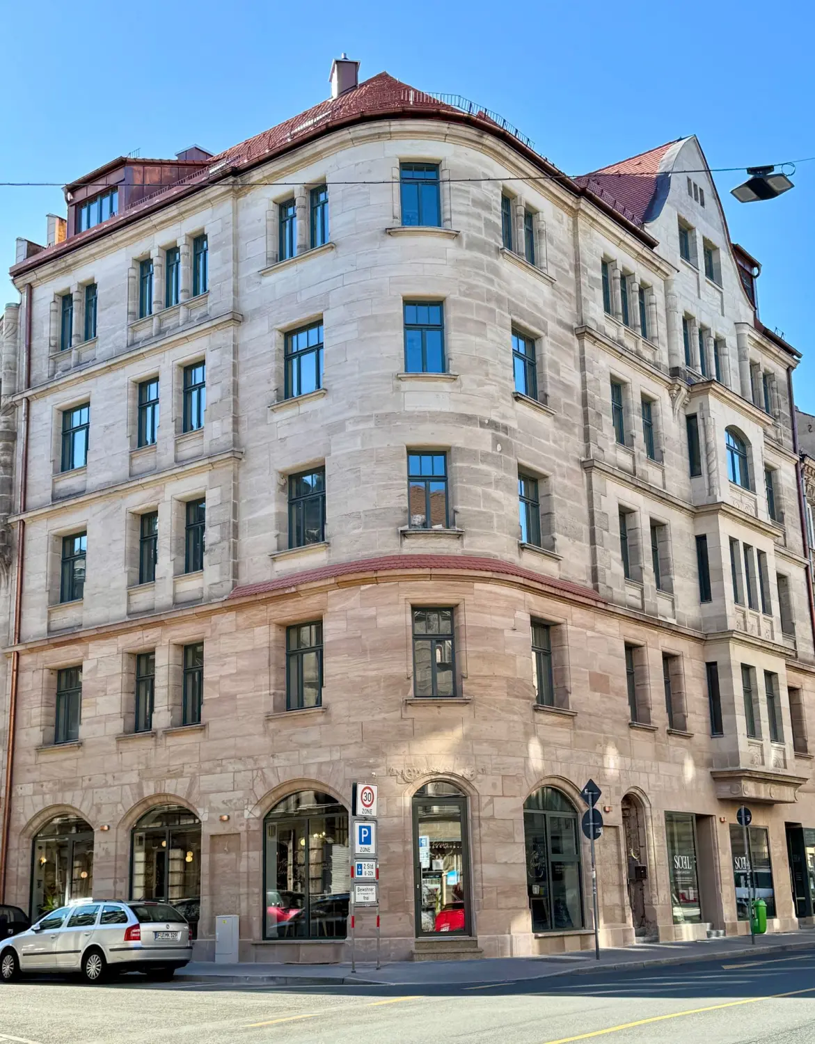 Gebäude von Engelhaus fuerth