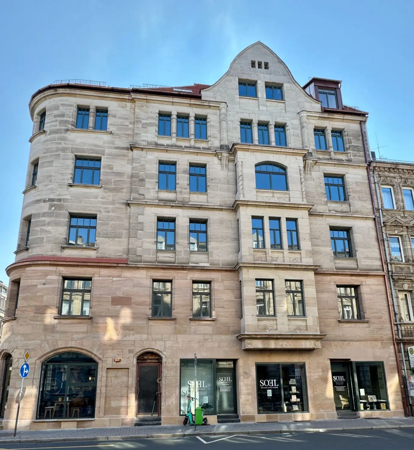 Gebäude von Engelhaus fuerth